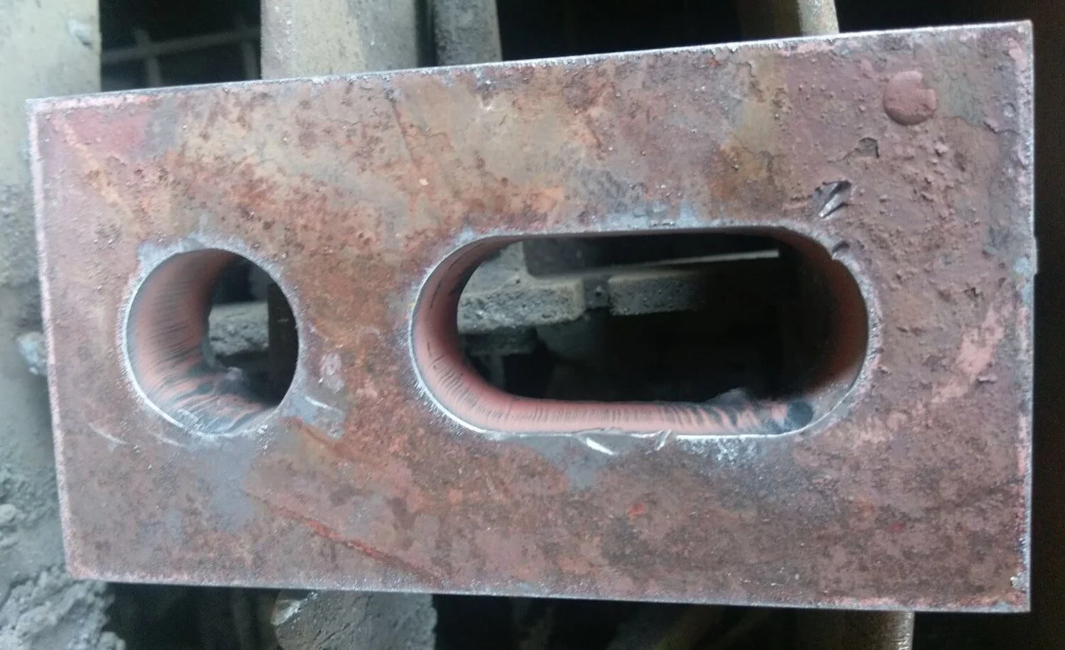 25mm Plate Steel Samples