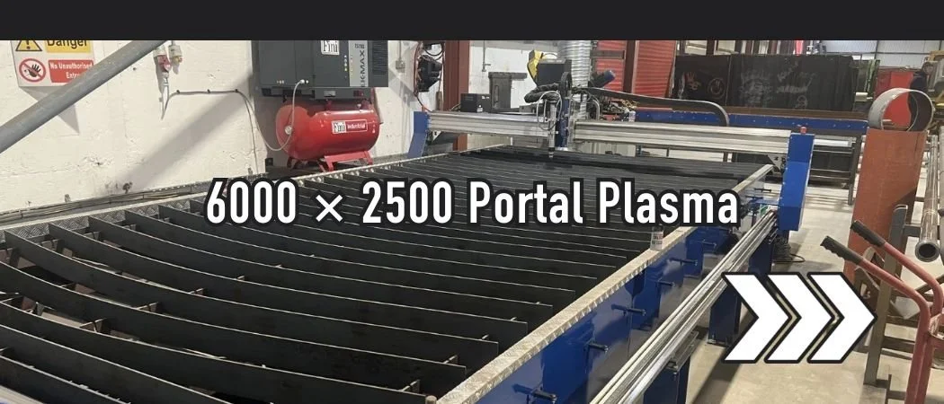 6000 × 2500 Portal Plasma Cutter