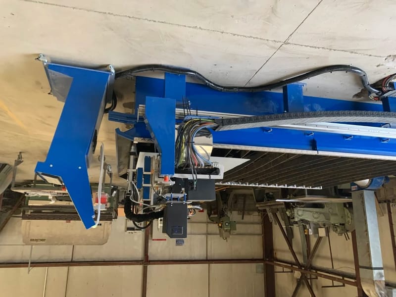 4000 x 2500 size CNC plasma table, project image 24