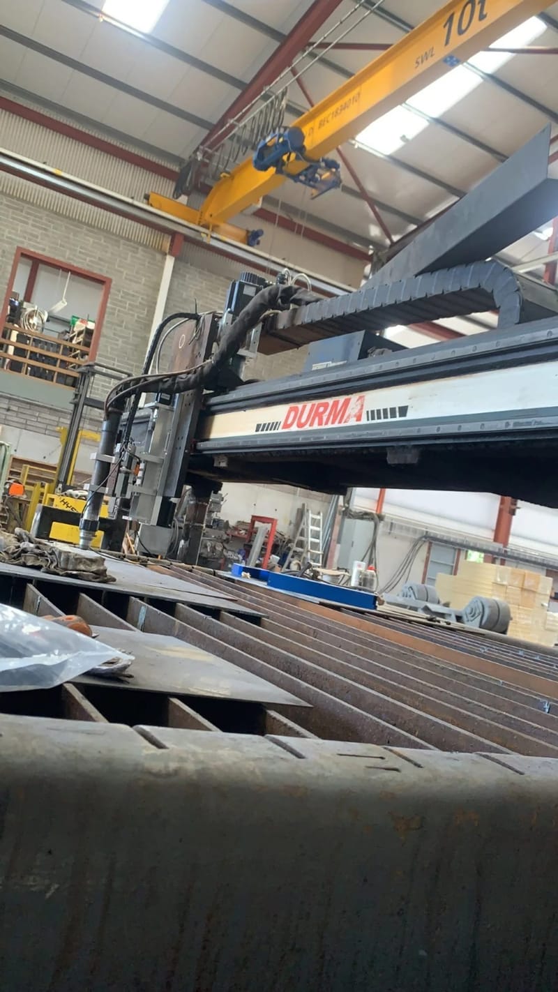 Durma 10x3 CNC plasma retrofit system upgrade, project image 15