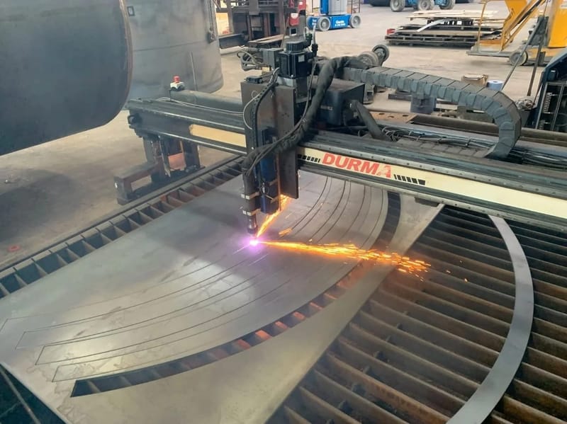 Durma 10x3 CNC plasma retrofit system upgrade, project image 7