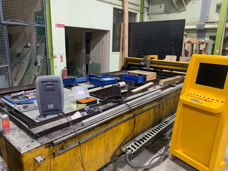 CNC plasma retrofit system, project image 11