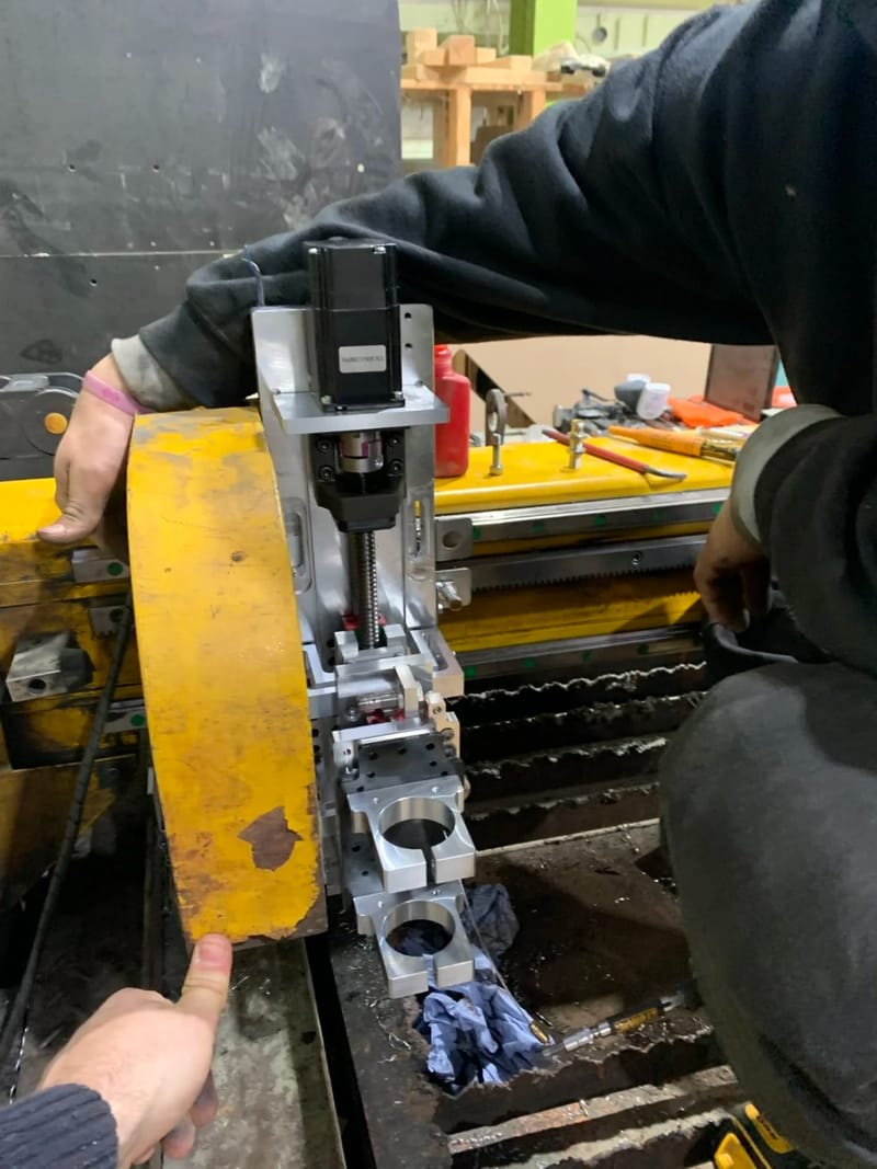 CNC plasma retrofit system, project image 15