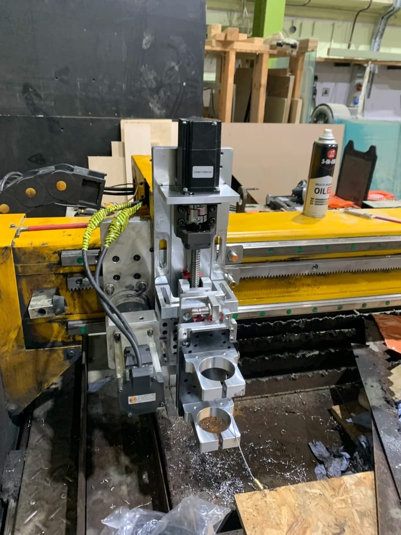 CNC plasma retrofit system, project image 17