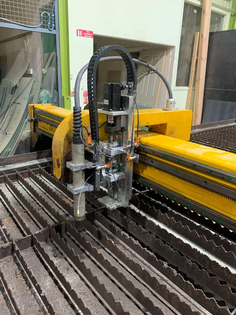CNC plasma retrofit system, project image 19