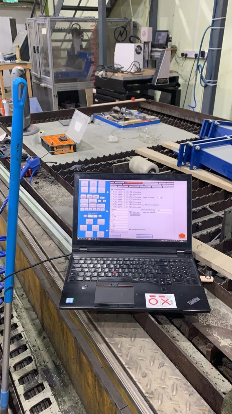 CNC plasma retrofit system, project image 9
