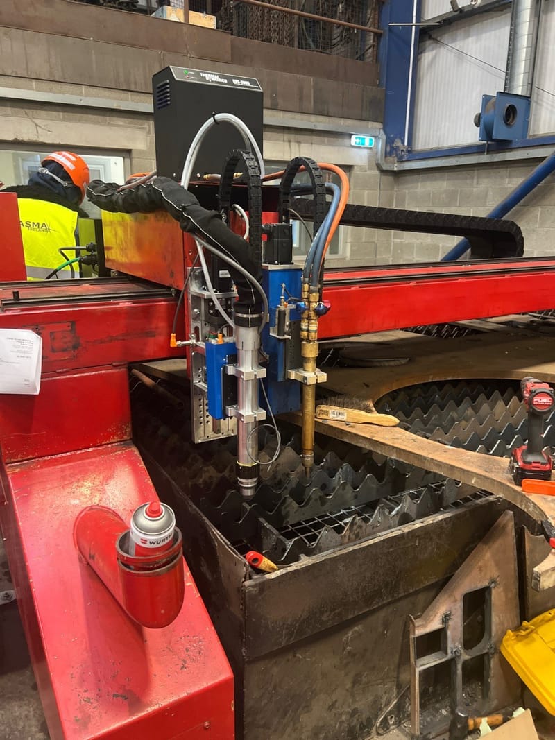 CR PLASMA 200a ultracutxt gas combo retrofit, project image 0