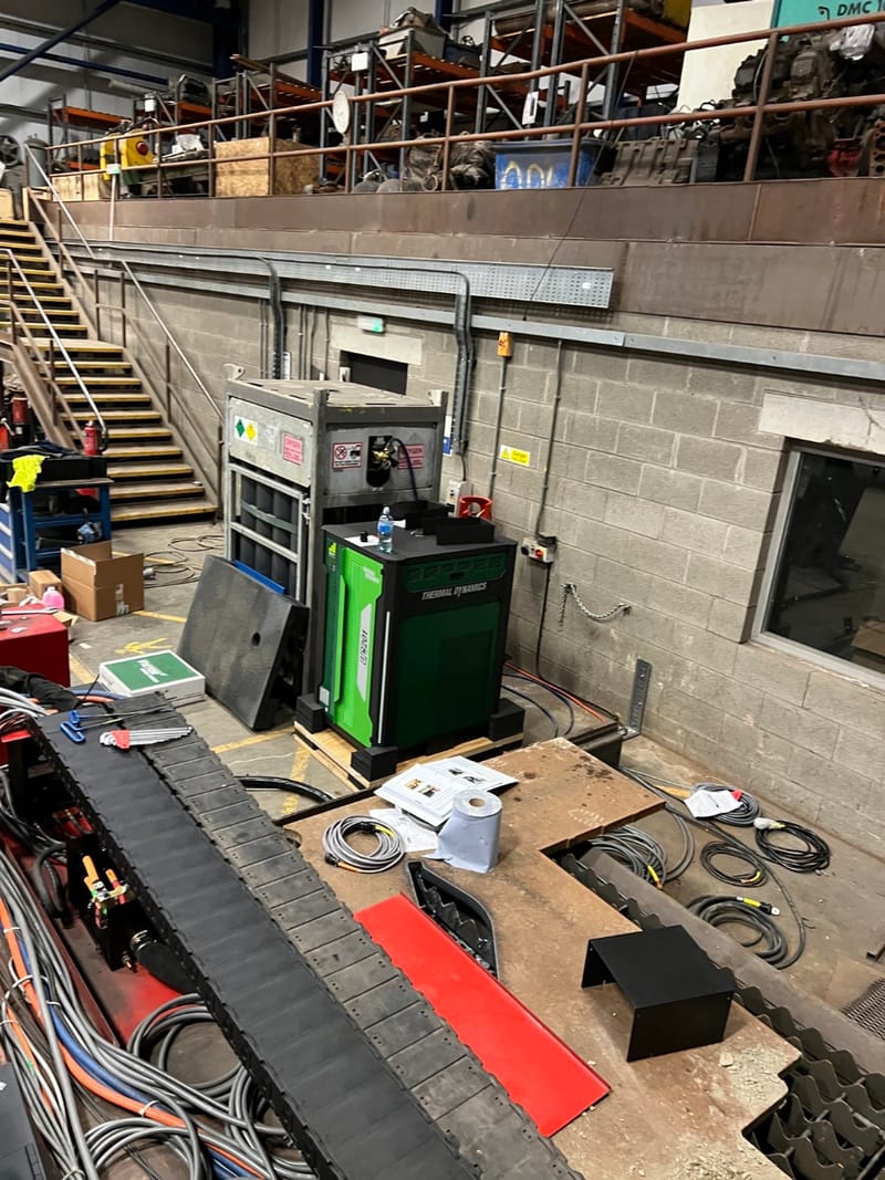 CR PLASMA 200a ultracutxt gas combo retrofit, project image 21