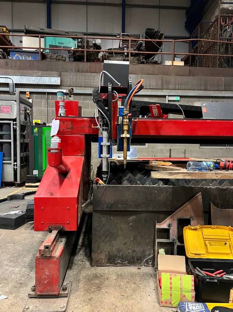 CR PLASMA 200a ultracutxt gas combo retrofit, project image 22