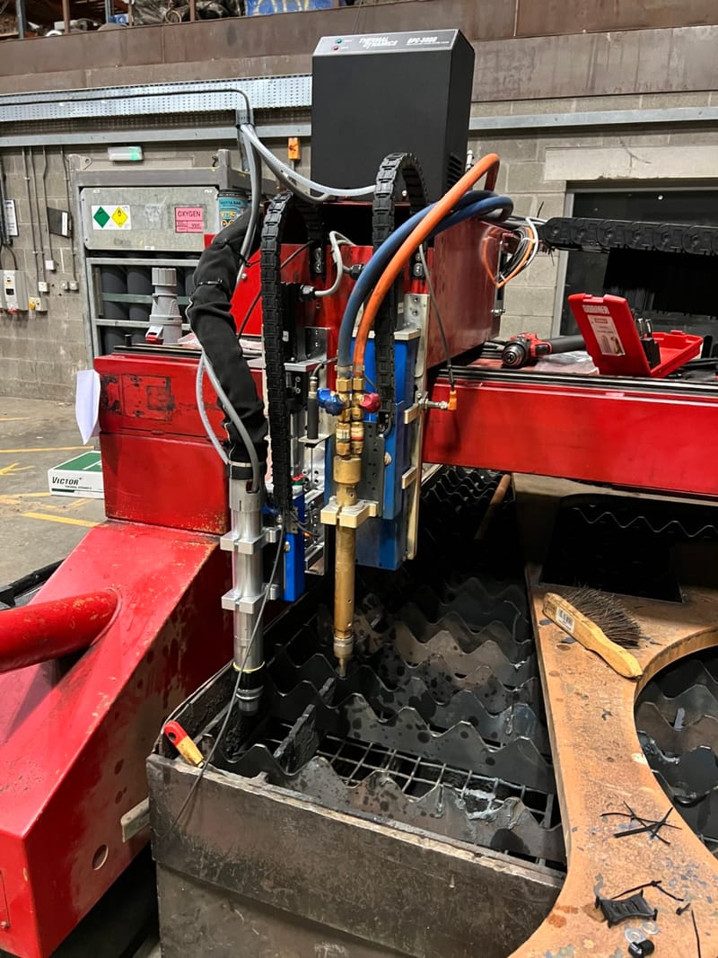 CR PLASMA 200a ultracutxt gas combo retrofit, project image 23
