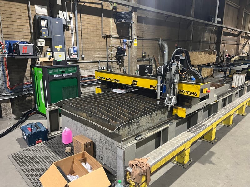 CR PLASMA ESAB nova CNC plasma retrofit thermal dynamics, project image 2