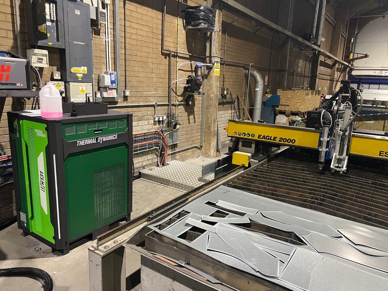 CR PLASMA ESAB nova CNC plasma retrofit thermal dynamics, project image 37