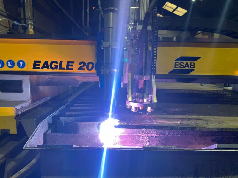 CR PLASMA ESAB nova CNC plasma retrofit thermal dynamics, project image 84