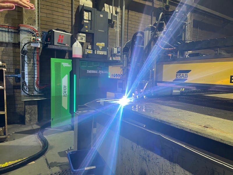 CR PLASMA ESAB nova CNC plasma retrofit thermal dynamics, project image 91