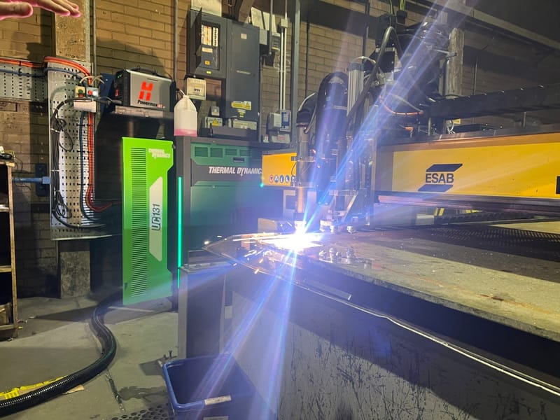 CR PLASMA ESAB nova CNC plasma retrofit thermal dynamics, project image 92