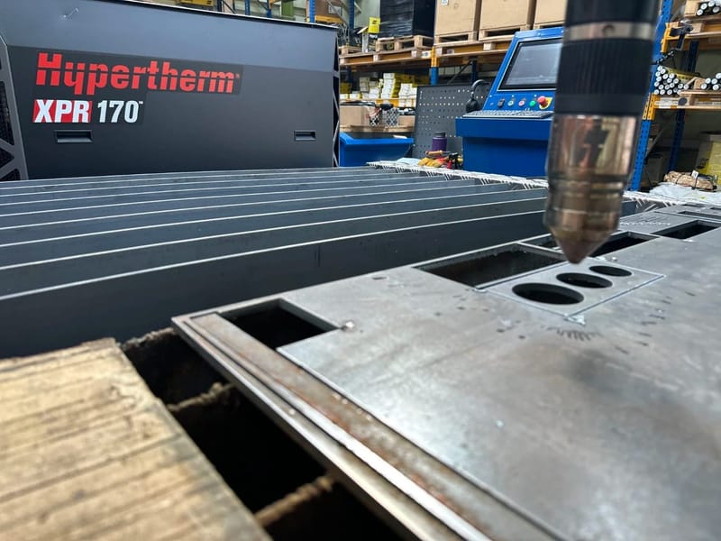 CR PLASMA XPR Hypertherm 8mm 80A integration 2025, project image 18