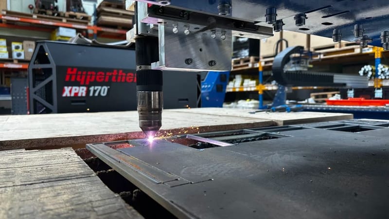 CR PLASMA XPR Hypertherm 8mm 80A integration 2025, project image 21