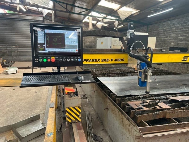 CR PLASMA ESAB retrofit CNC plasma ireland, project image 11