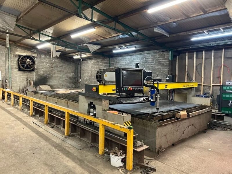 CR PLASMA ESAB retrofit CNC plasma ireland, project image 3