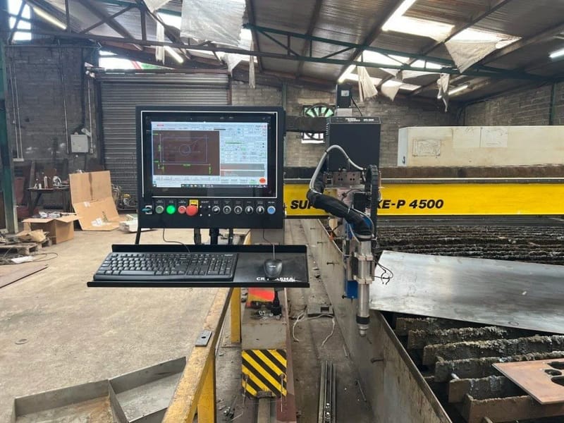 CR PLASMA ESAB retrofit CNC plasma ireland, project image 5
