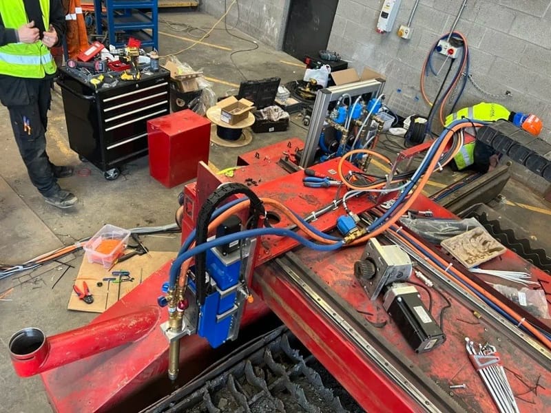 CR PLASMA quinn retrofit gascutting CNC plasma ireland, project image 1