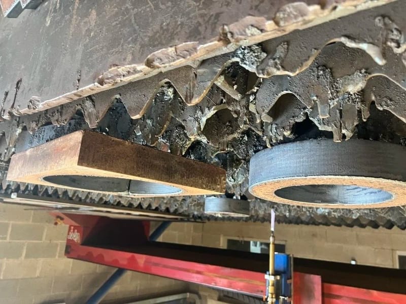 CR PLASMA quinn retrofit gascutting CNC plasma ireland, project image 44