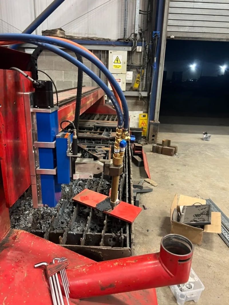 CR PLASMA quinn retrofit gascutting CNC plasma ireland, project image 5