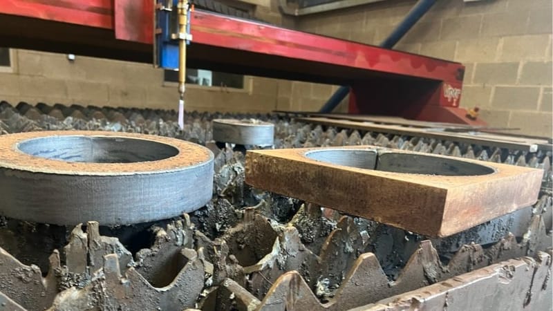 CR PLASMA quinn retrofit gascutting CNC plasma ireland retrofit, project image 43