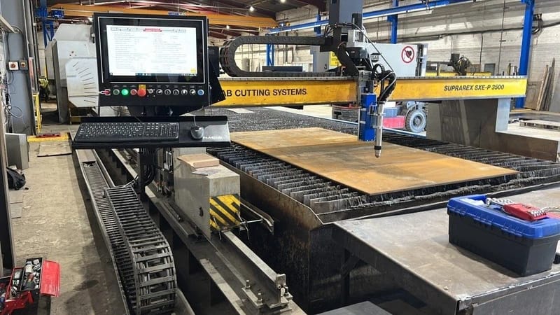ESAB retrofit CNC plasma ireland, project image 1