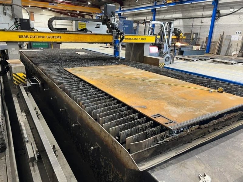 ESAB retrofit CNC plasma ireland, project image 5