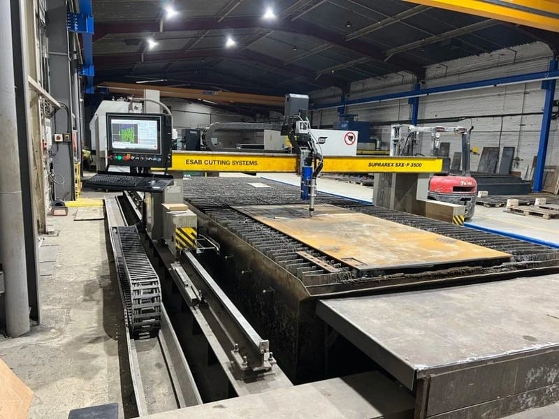 ESAB retrofit CNC plasma ireland, project image 7