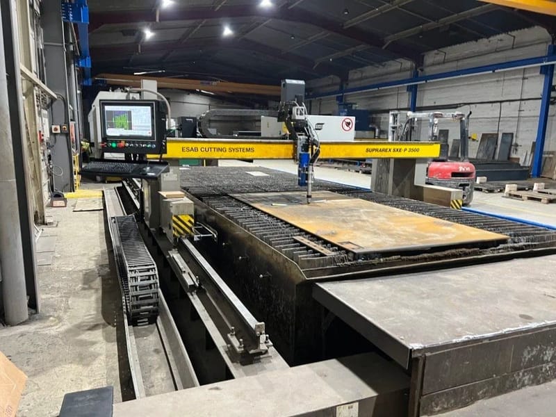 ESAB retrofit CNC plasma ireland, project image 8