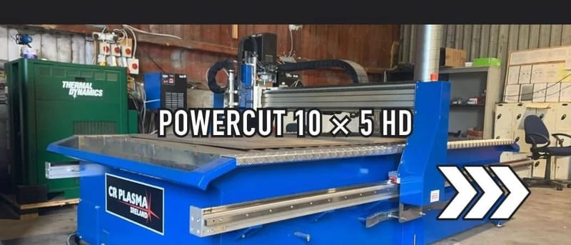 high-definition POWERCUT 10 × 5 Plasma Cutter