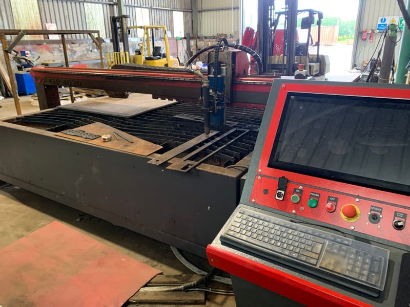 Techserve CNC plasma retrofit system upgrade, project image 11
