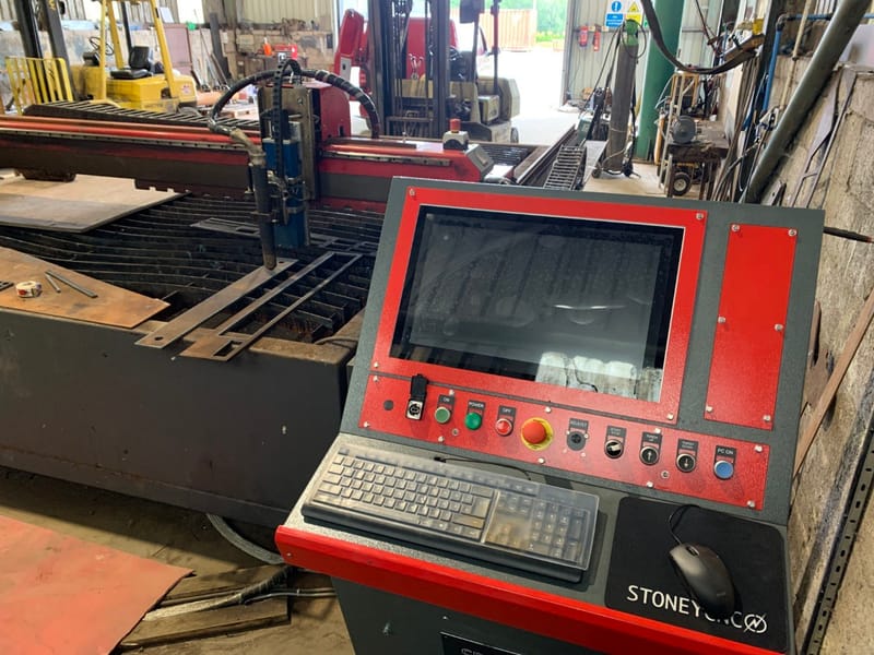 Techserve CNC plasma retrofit system upgrade, project image 12