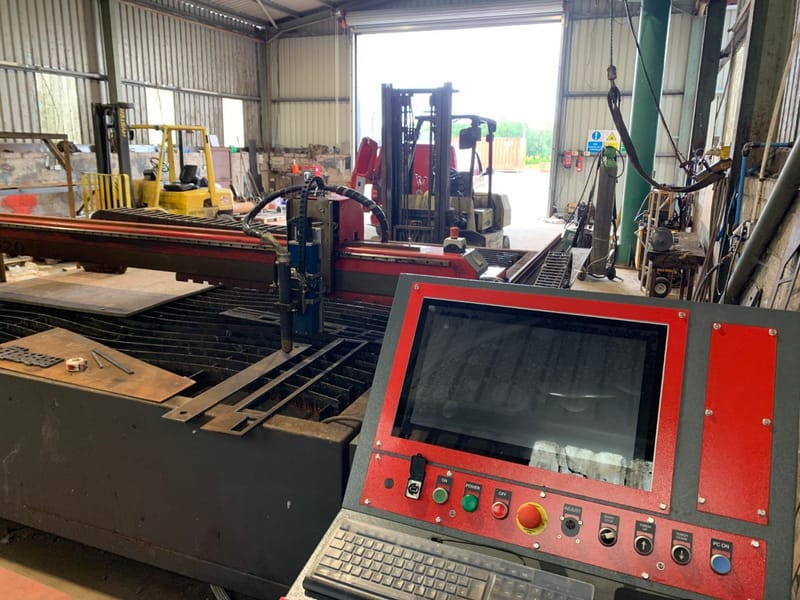 Techserve CNC plasma retrofit system upgrade, project image 13