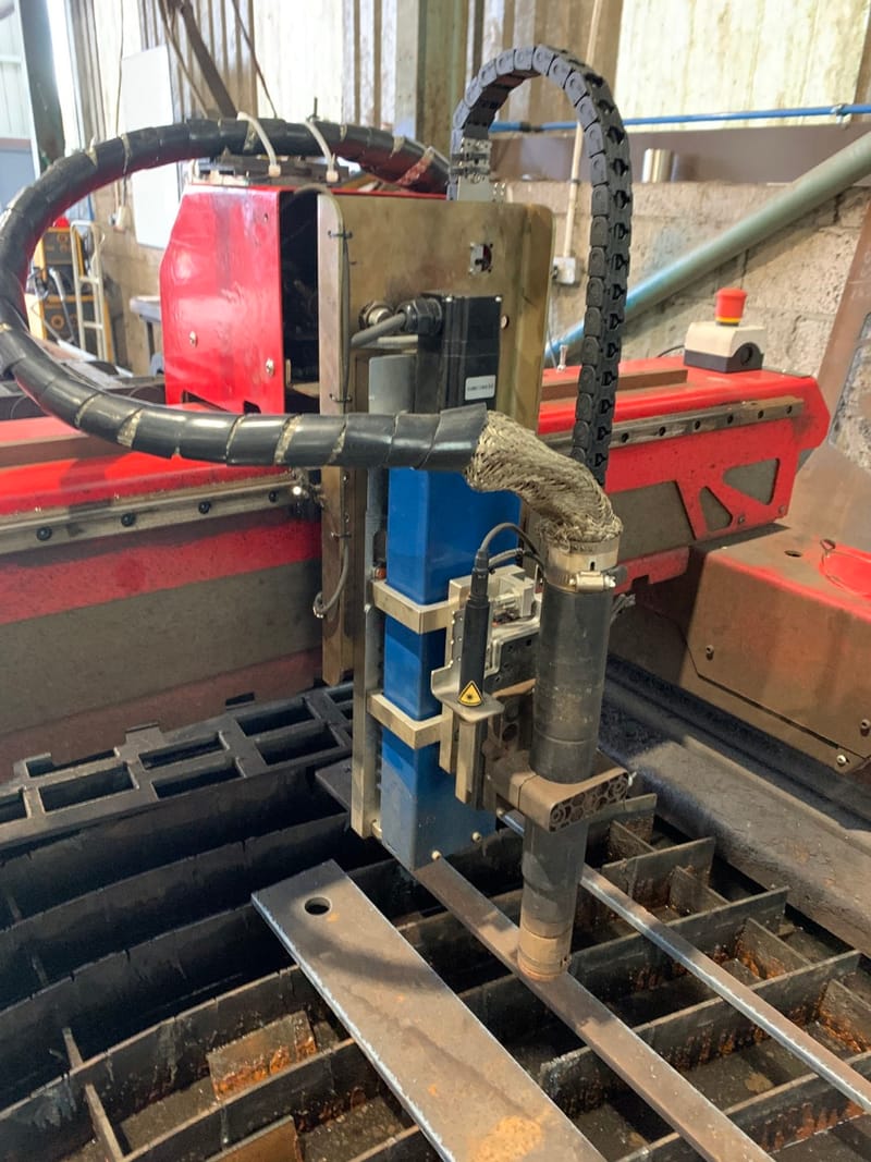 Techserve CNC plasma retrofit system upgrade, project image 15