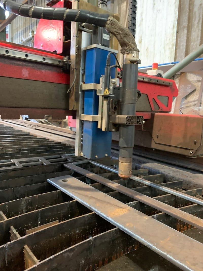 Techserve CNC plasma retrofit system upgrade, project image 16