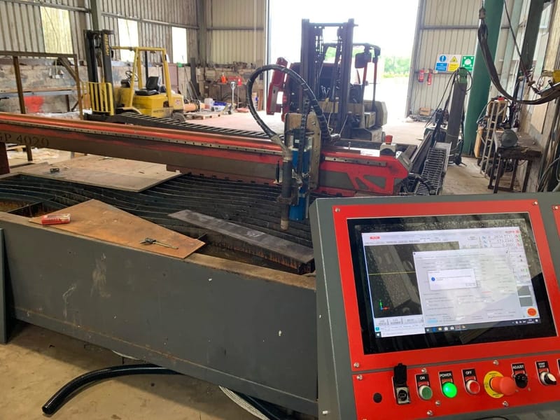 Techserve CNC plasma retrofit system upgrade, project image 3