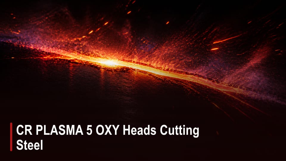 CR PLASMA 5 OXY Heads Cutting Steel video thumbnail
