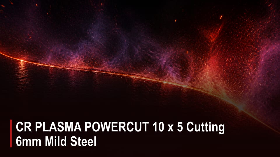 CR PLASMA POWERCUT 10 x 5 Cutting 6mm Mild Steel video thumbnail